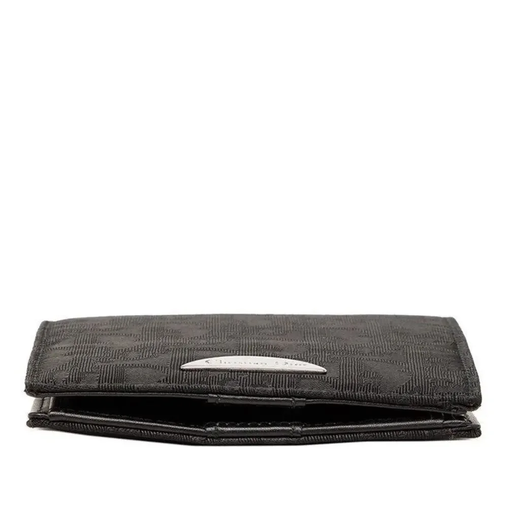 Dior Oblique Jacquard Bifold Wallet Black